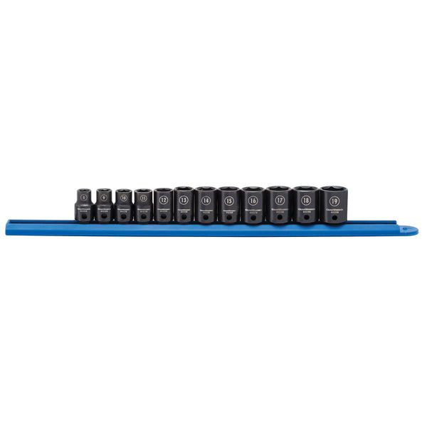 12 Pc 3/8" Drive 6 Pt Metric Set (8-19mm) KDT84911N