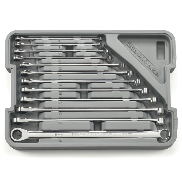 12 Piece XL GearBox Double Box Ratcheting Wrench Set- Metric KDT85988