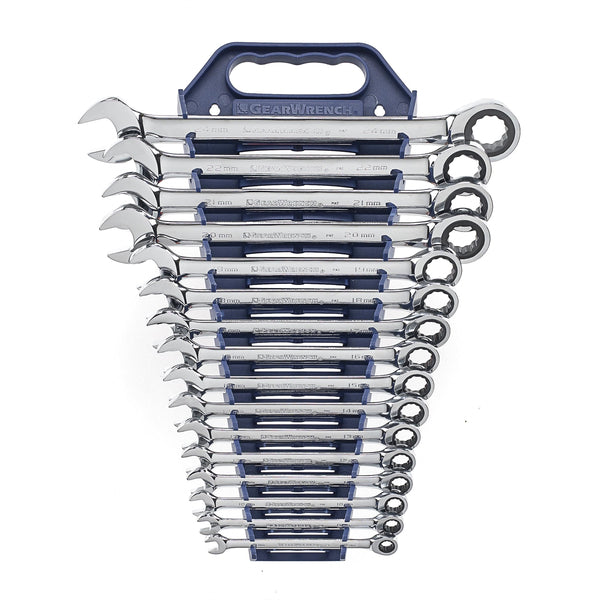 16 Piece Metric Master Combination GearWrench Set KDT9416