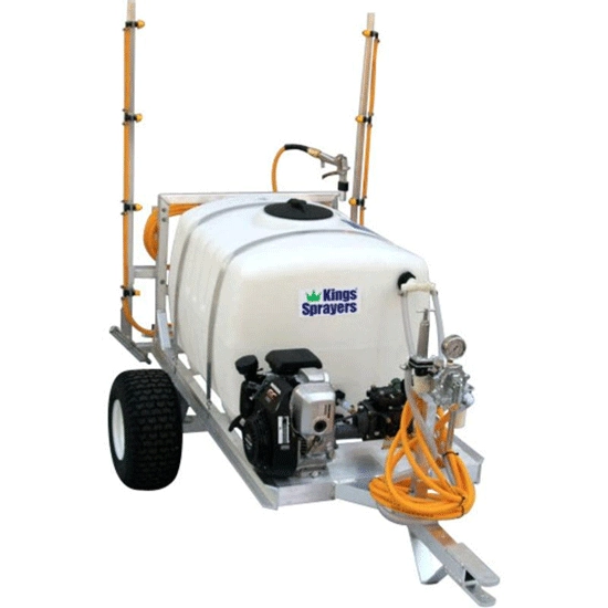 Kings SprayersKT100P90100 Gallon 2-Wheel w/ 15 gpm Diaphragm