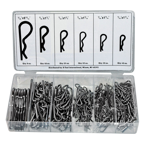 150 Piece Hitch Pin Assortment Kit