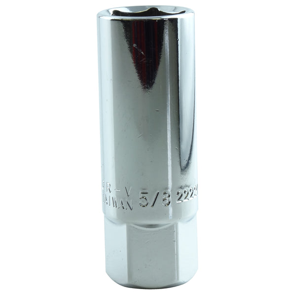 3/8" Drive 6 Point Spark Plug Socket, 5/8"