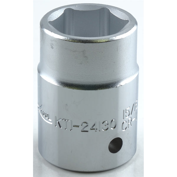 3/4" Drive Standard 6 Point Chrome Socket 15/16" KTI24130