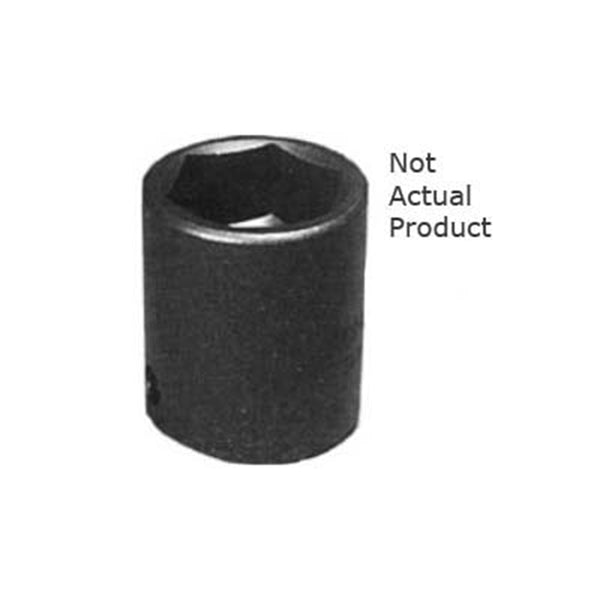 1/2in. Drive Shallow 6 Point Impact Socket 1-3/16in.