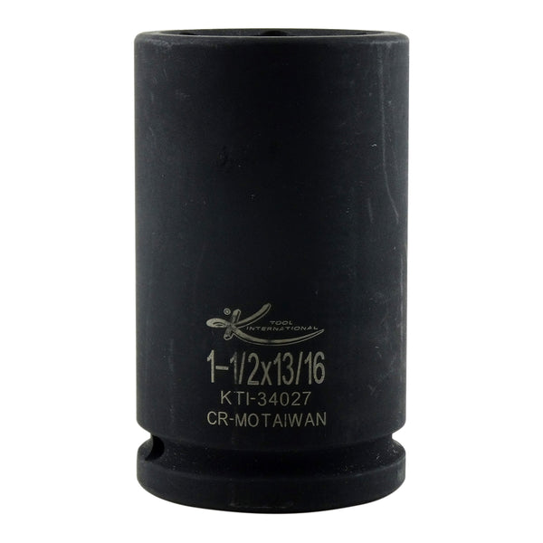 3/4in. Dr x 13/16in. Square x 1-1/2in. Hex Budd Wheel Impact Socket KTI34027