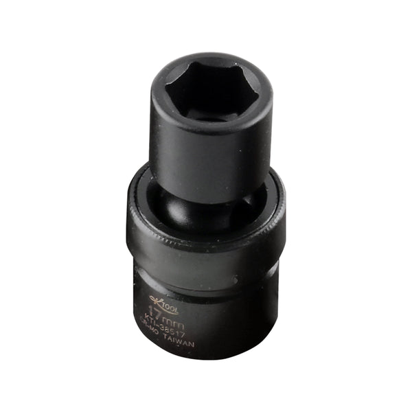 1/2in. Drive Swivel 6 Point Impact Socket 17mm KTI38517