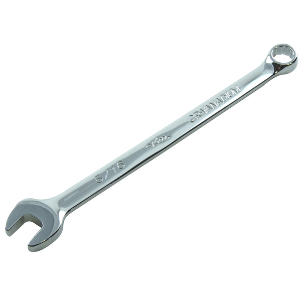 Combination Wrench, 5/16", 12 Point, High Polish
