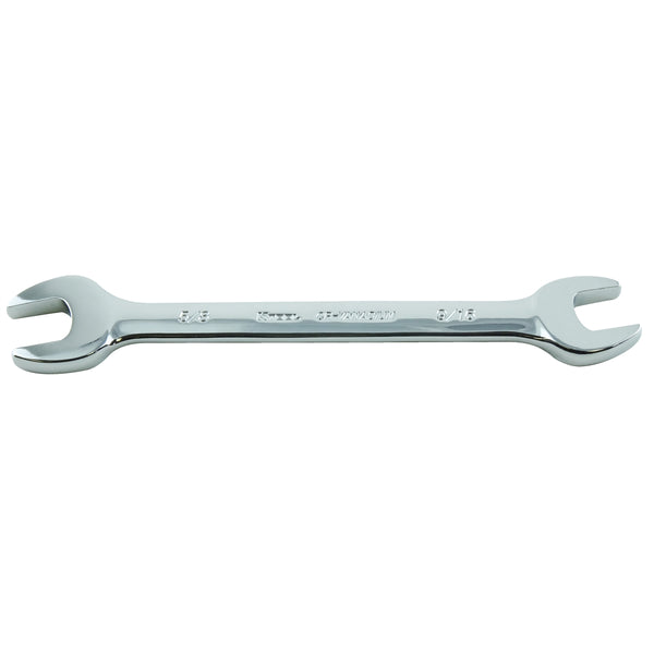 Open End Wrench, 9/16" x5/8", High Polish