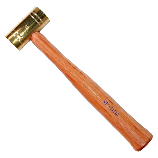 16 oz. Brass hammer with Wooden Handle KTI71714
