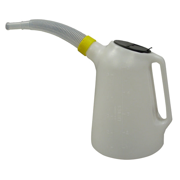 5-Liter Translucent Measuring Pitcher with Flexible Spout KTI74651