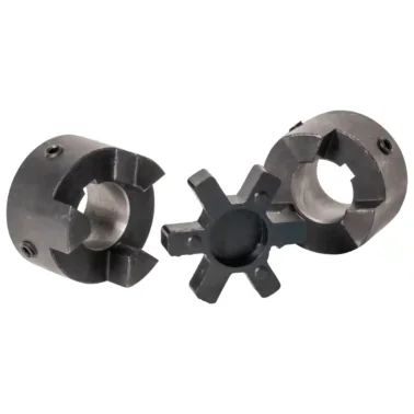 L150-1MasterDrive Jaw Coupling Hub, "L150 Series", 1.00 in Bore, Finished Bore with Keyway and Set Screws