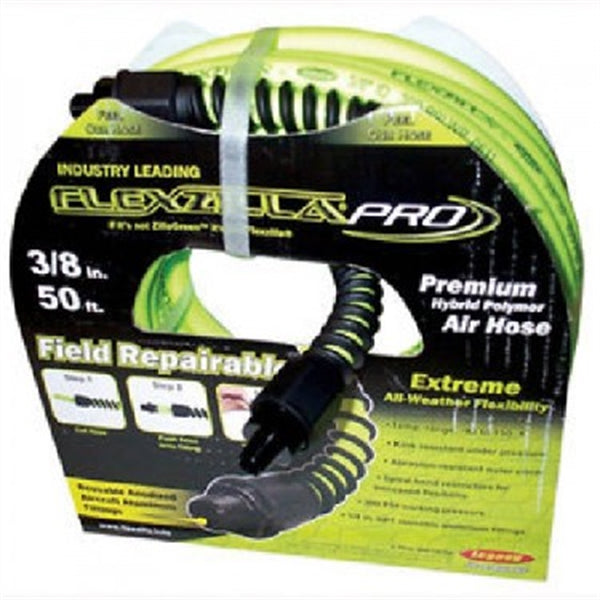 50' Flexzilla Pro 3/8" Hose with 1/4" MNPT LEGHFZP3850YW2