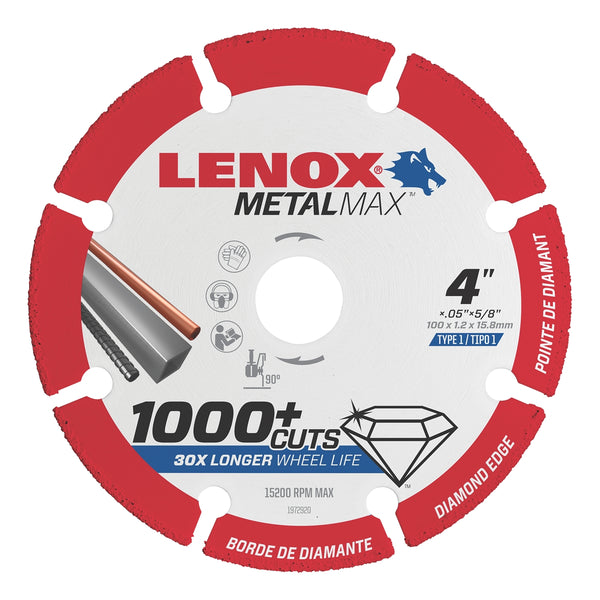 LENOX Diamond Cutoff Wheel AG 4.5" X 7/8" LEX1972921