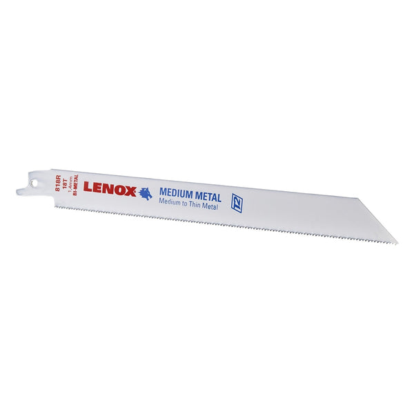RECIP BLADES 5PK, 818R, BI-METAL, 8" LONG, 18 TPI LEX20578