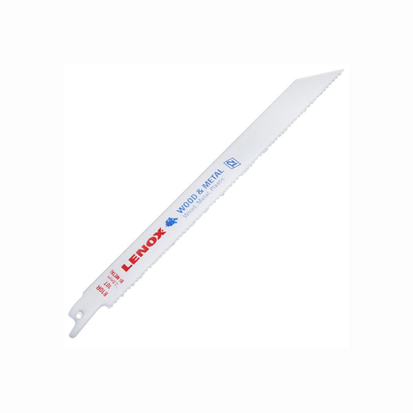 RECIPROCATING SAW BLADES, 810R, BI-METAL, 8" LONG