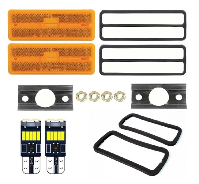 1978 - 1981 Camaro Front Side LED Marker Light Kit