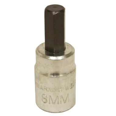 Lisle 33910 8mm Hex Bit