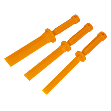 Lisle 81200 Plastic Chisel Scraper 3 pc. Set