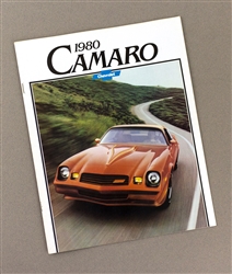 1980 Camaro GM Dealership Show Room Sales Brochure