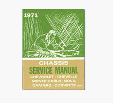 1971 Camaro Service Manual, Chassis