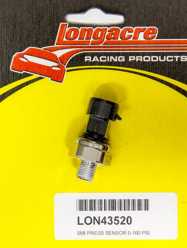 Longacre Pressure Sensor 0-100psi w/out QD Lead 52-43520