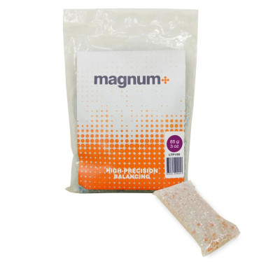 MAGNUM+ LTP100 Case of 36 bags (3 oz) Tire Balancing Beads