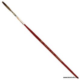 Andrew Mack Finest Brown Kazan Lettering Brush - Size 0
