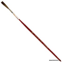 Andrew Mack Finest Brown Kazan Lettering Brush - Size 1
