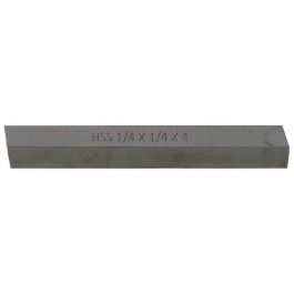 Magnum Lathe Tool Bit Blank, Square, HHS, 1/4" x 4" - BHSS144