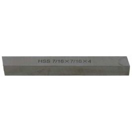 Magnum Lathe Tool Bit Blank, Square, HHS, 7/16" x 4" - BHSS7164
