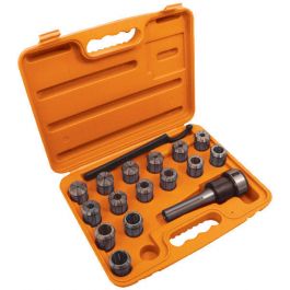 Magnum SAE Collet Chuck Set, R-8 Shank, 15pc - CCS15PCR8S