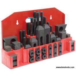 Magnum 58pc Machinist Clamping Set, 1/2" Bolts, 5/8" T-Slot - CS5812