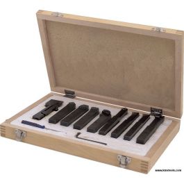 Magnum Indexable Lathe Cutter Set, 9pc, 5/8" (16mm) Shank - CS9