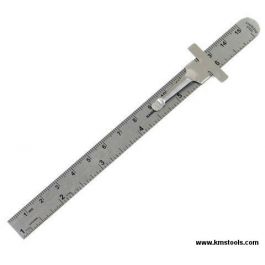 Magnum 6" Metric/SAE Pocket Ruler with Clip - 28334