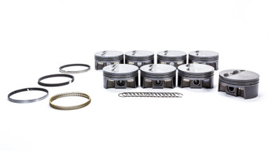 SBC PowerPak F/T Piston Set 4.040 Bore -5cc 930200340