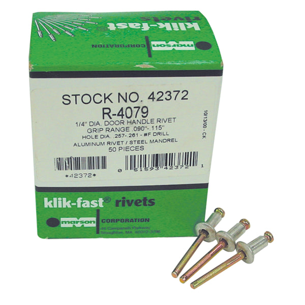 Klik-Split Outside Door Handle Rivet MAR42372