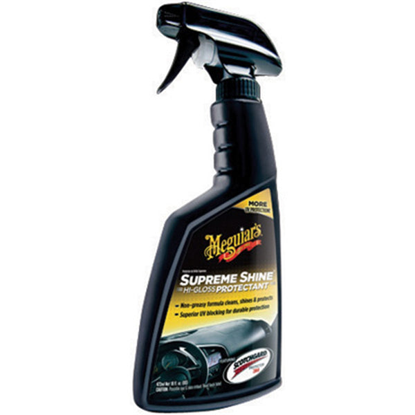 Supreme Shine Protectant, for Vinyl, Rubber and Plastic, 450 ml Spray Bottle