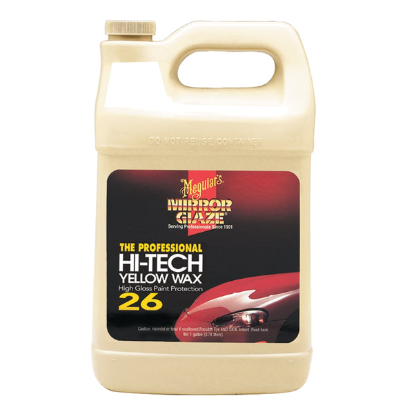 Mirror Glaze Hi-Tech Yellow Wax, 1 Gallon