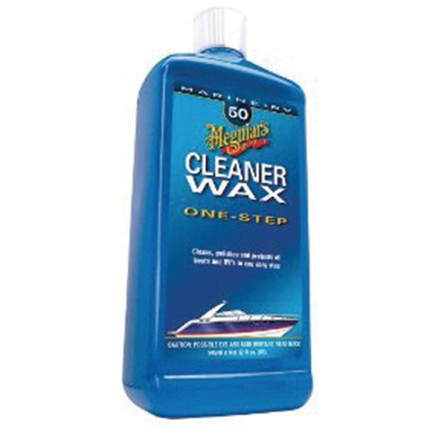 Marine Boat/RV Cleaner Wax One Step - Liquid 32oz MEGM5032