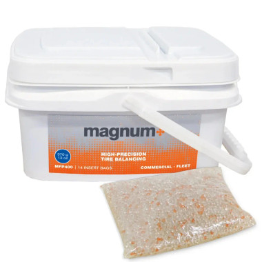 MAGNUM+ MFP400 Fleet tub 14 bags (13 oz) Tire Balancing Beads