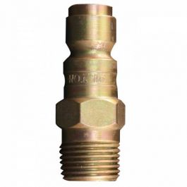 Milton P-Style Male Plug, 3/8"