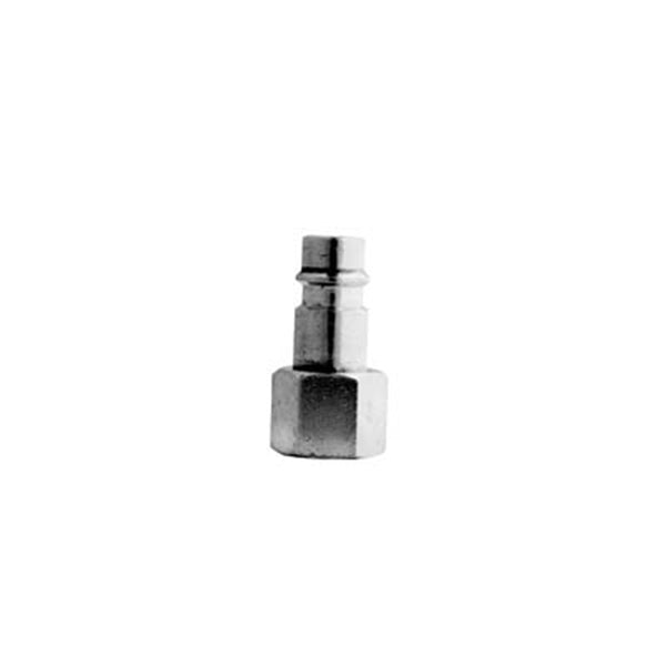 Coupler Plug, 3/8" NPT Female Threads, V Style