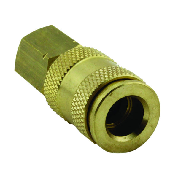 Coupler Body, 3/8" NPT Female Threads, V Style