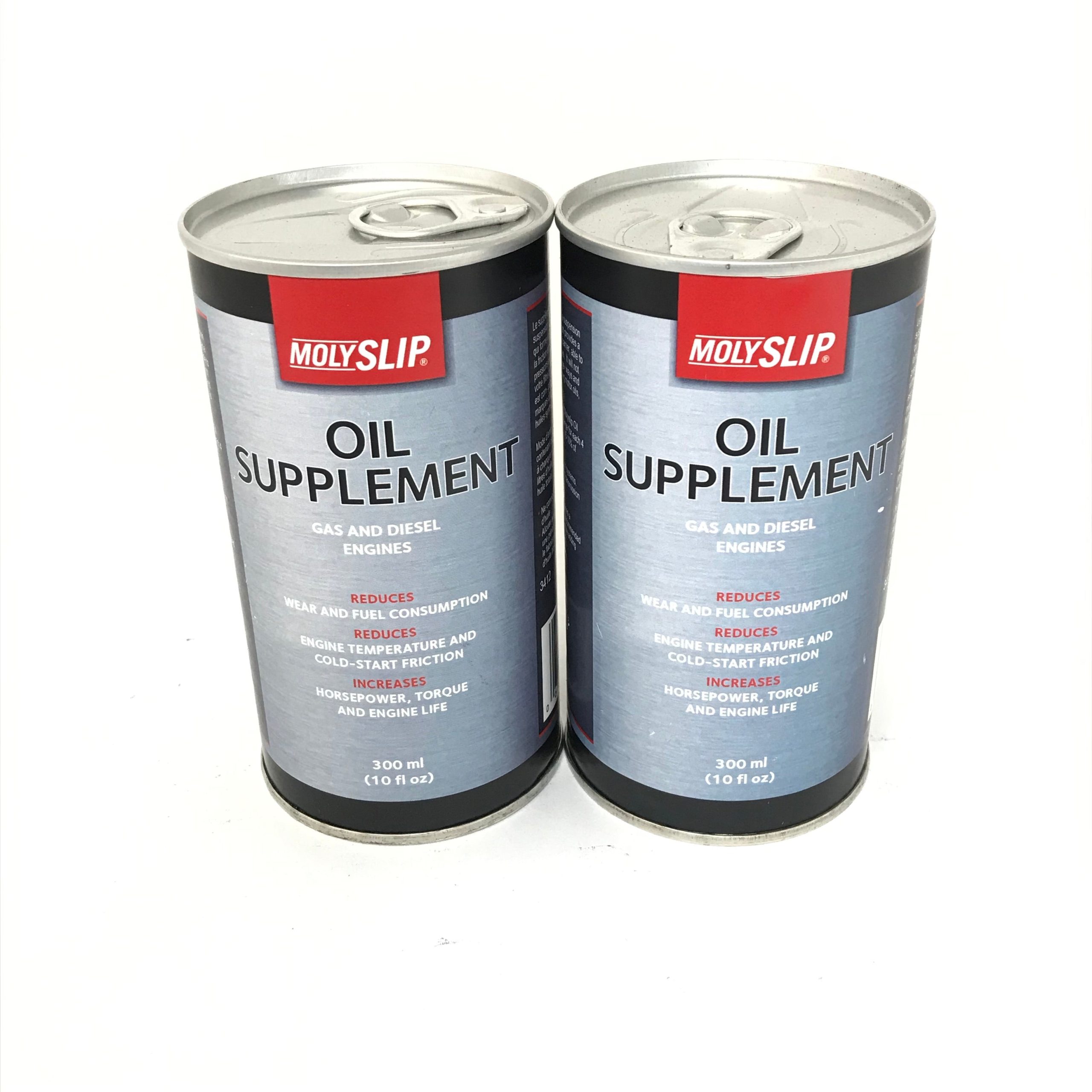 MLS 3412 Molyslip E Oil Supplement - 10 oz can - 2 PACK