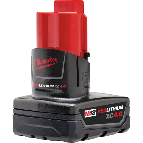 Milwaukee M12 REDLITHIUM XC 4.0 Extended Capacity Battery-Pack