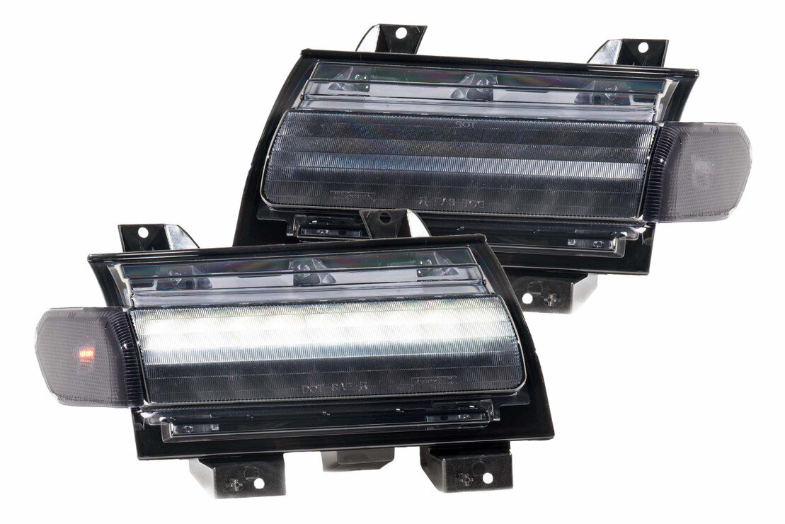 Morimoto LF513.2 XB LED Fender Lights - DRL/Signals for 18-26 Jeep Wrangler JL and Gladiator JT