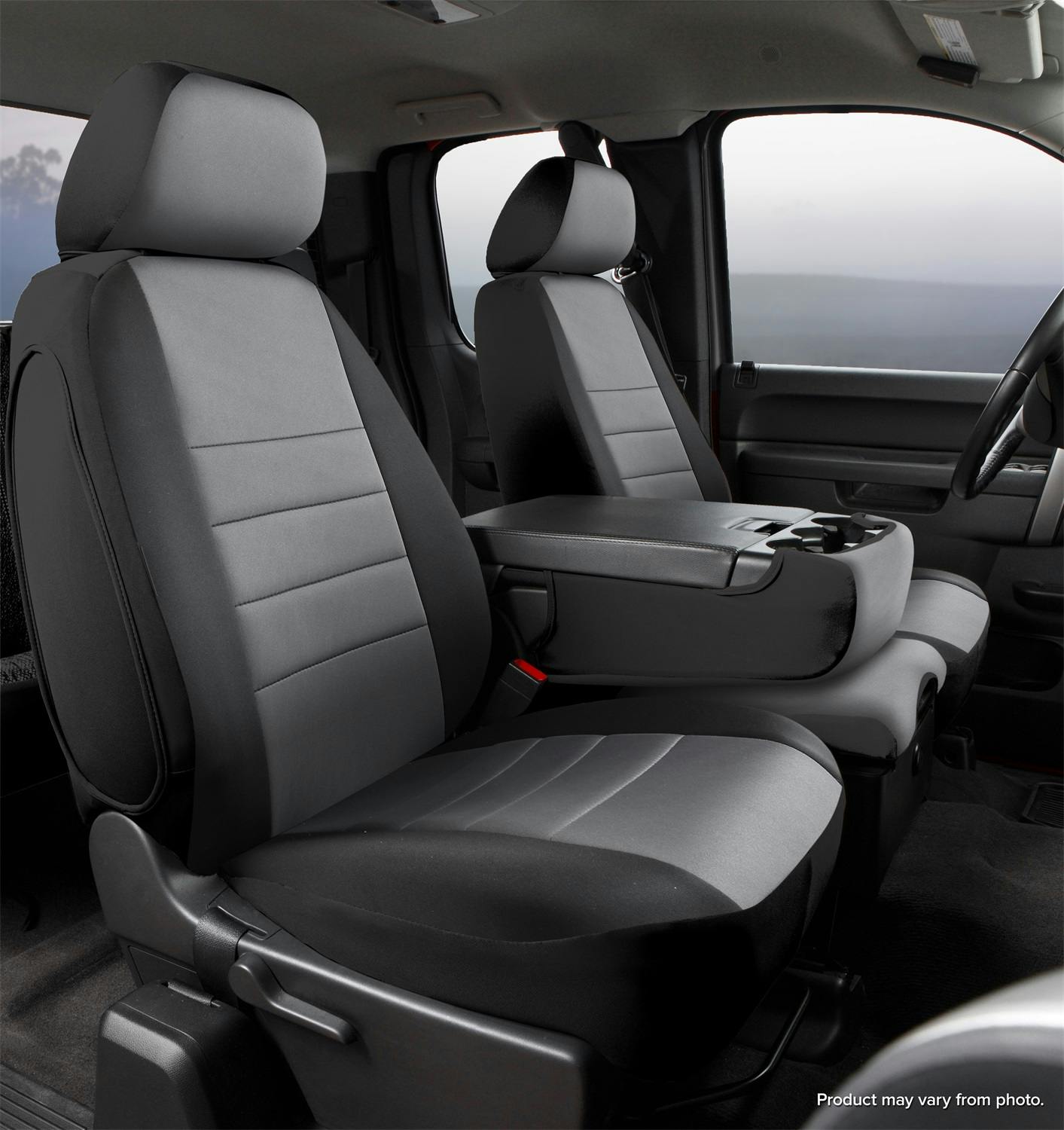 Fia NP97-41 GRAY Neo™ Neoprene Custom Fit Truck Seat Covers