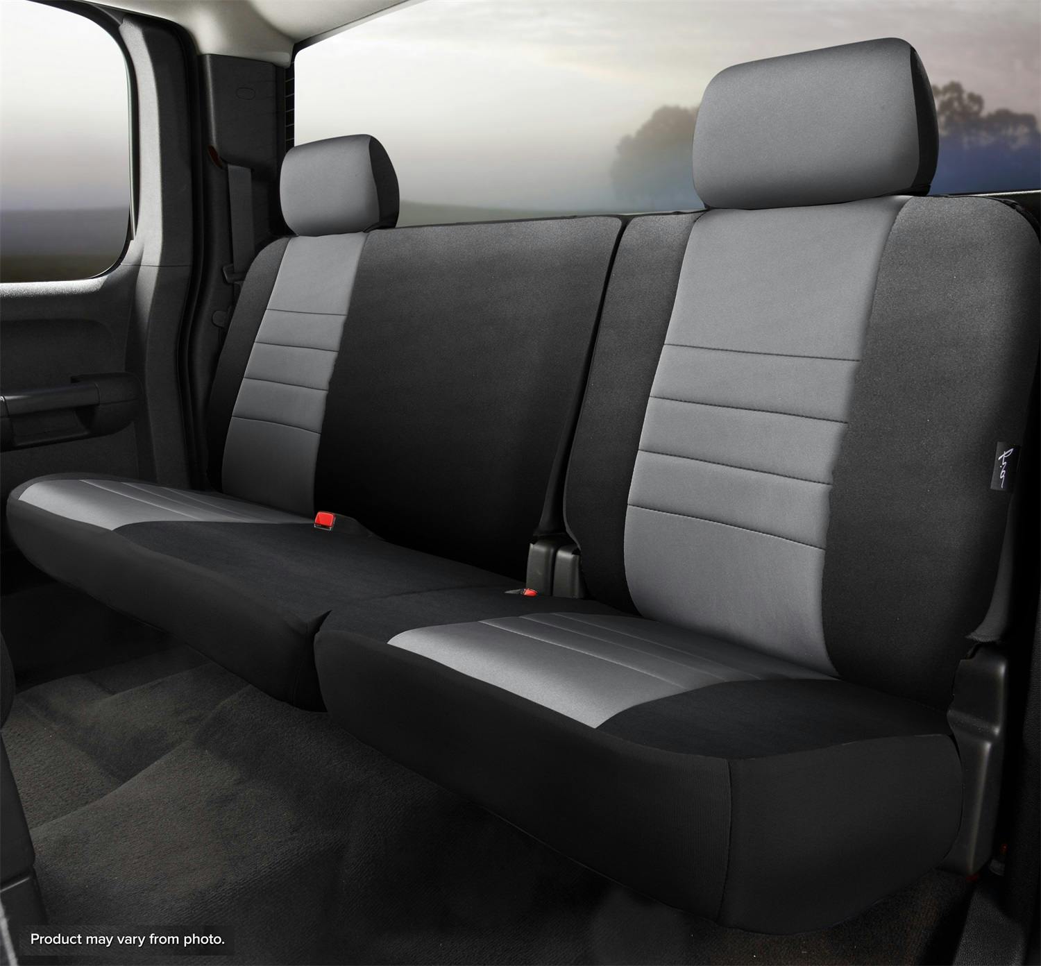 Fia NP92-52 GRAY Neo™ Neoprene Custom Fit Truck Seat Covers
