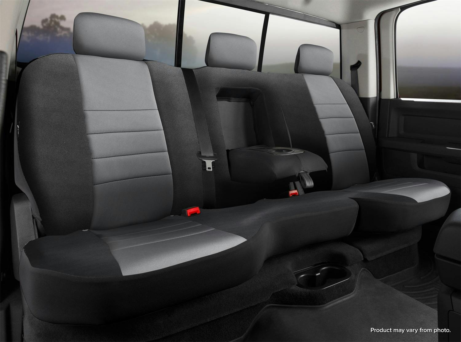 Fia NP92-90 GRAY Neo™ Neoprene Custom Fit Truck Seat Covers