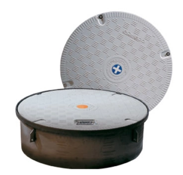 OPW39CD-PL1039.5 in. Conquistador Composite Cover Manhole